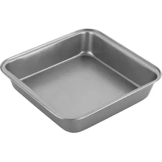 Chef Aid Kuchenform Antihaft quadratisch 23x 23 cm aus Karbonstahl – robuste Backform für Kuchen, Brownies, Lasagne und Aufläufe, BPA-, PFOA- und PTFE-frei