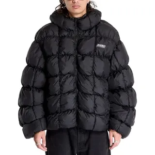 Karl Kani Herren Jacke Sport Patch Square Quilted Puffer Jacket 60760019 L - Schwarz