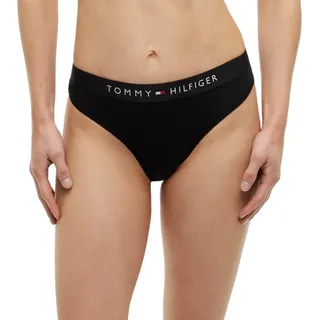 Tommy Hilfiger Damen String Tanga, Schwarz (Black), 1XL