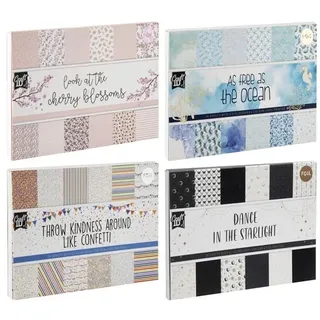 Creative Craft Group Block Design 11.5*16.5cm 24 sheets ass.