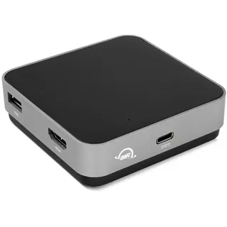 OWC USB-C Travel Dock Kabelgebunden USB 3.2 Gen 1 (3.1 Gen 1) Type-C Grau