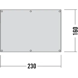 Tatonka Zeltunterl. 230 x 160cm neutral