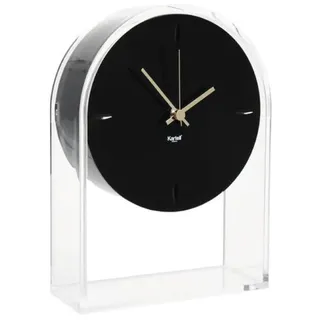 Kartell Air du Temps, Tischuhr, Schwarz, 21.5 x 8 x H 30 cm