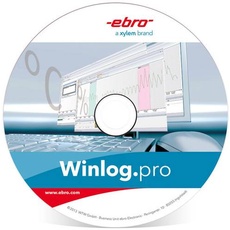 Bild Winlog.pro Mess-Software Passend für Marke (Messgeräte-Zubehör) Ebro EBI 10, EBI 11, EBI 12,