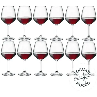 Bormioli Rocco Divino Rotweinkelch 53 cl Set 12 Stück