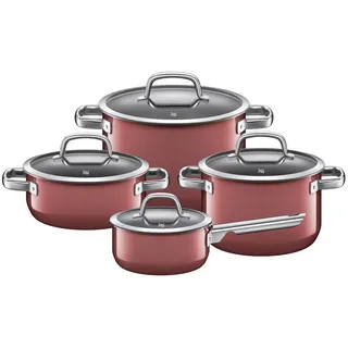 WMF Kochtopfset , Metall , 4-teilig , 20 cm,24 cm,16 cm , Griffe werden nicht heiß , Kochgeschirr, Töpfe, Topfsets