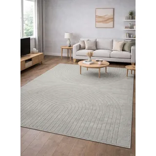 MERINOS Eclipse Teppich 80 x 150 cm Grau