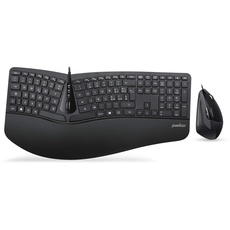 Perixx Periduo, Set, ergonomische Tastatur mit vertikaler Maus.
