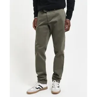 Gant für Herren. 1505230 Superbequeme Slim Fit Chino-Hose grün (34/32), Lässig, Baumwolle