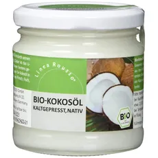 Linea Rousso Bio Kokosöl, kaltgepresst, nativ, 6er Pack (6 x 200 ml)