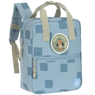 Lässig Kindergartenrucksack Mini Square 7L Pattern Party Blue