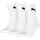 Short Crew Tennissocken 3er Weiß 35-38