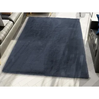 OCI DIE TEPPICHMARKE ROCKY SOFT Hochflorteppich 120 x 170 cm Grau
