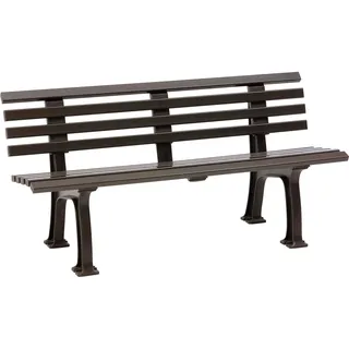 Blome Gartenbank SYLT 3-Sitzer Länge 1500 mm - Braun