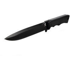 Mr. Blade Bushkraft Messer — Stealth — Exklusives Shadow Outdoormesser aus D2 Stahl