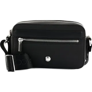 LACOSTE Umhängetasche Langon Reporter Bag Noir schwarz - Schwarz
