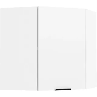 VCM Eckschrank Küchenschrank Hängeschrank Küche Fasola 57 x 57 x 60 cm Weiß