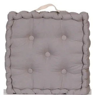 Atout Ciel Bodenkissen 40 x 40 cm Grau