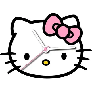 HELLO KITTY Wanduhr 25 cm Multicolor