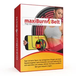 Bauchweggürtel mit Saunaeffekt ‚Äì Fettverbrennung maxiBurn 1 St