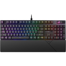 Asus ROG Strix Scope II Mechanische Tastatur, ABS, ROG RX Red, Schwarz - Layout Italienisch