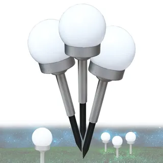Solarleuchte Garten Kugel Wegeleuchte Solarlampe Außen Außenleuchte SL3349