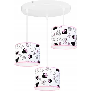 Loft Deckenhängelampe Für Kinder, Led-Lampenschirm - Weiß, Rosa