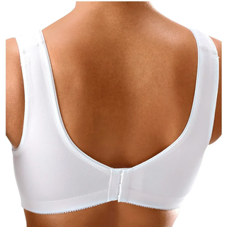 Sport-BH H.I.S, Damen, Gr. 85, Cup D, weiß, Microtouch, Obermaterial: 90% Polyester (COOLMAX), 10% Elasthan, BHs Sport-BH, ohne Bügel aus schnell trocknendem COOLMAX-Material, Topseller
