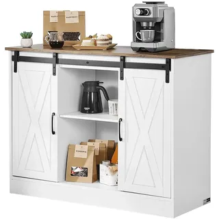 Vevor Kaffeebarschrank 106 x 40 x 81,5 cm Kaffeebarschrank im Landhausstil