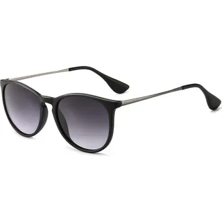 Runde Vintage Sonnenbrille Damen Retro Stil Polarisiert UV400 Schutz