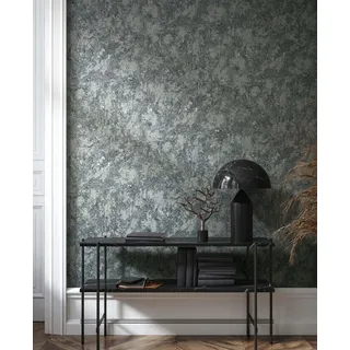 marburg Tapete Grau Betonoptik Uni Struktur Modern für Wohnzimmer Schlafzimmer Küche 10,05 x 0,53