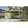 Einzel-Carport 607 4,78 x 5,79 m grün inkl. Abstellraum