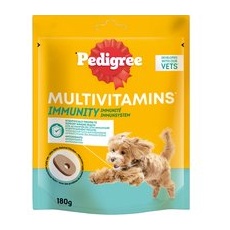 6x180g Immunity Multivitamins Pedigree Snackuri pentru câini