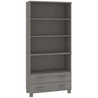 vidaXL Highboard HAMAR Massivholz Kiefer Hellgrau