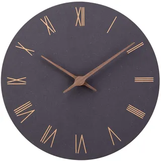 ACCSHINE Wanduhr Holz Wanduhr Ohne Tickgeräusche MDF Wanduhren Lautlos Modern 30cm Quarz Groß Batterie Betriebene Einfach zu Lesen für Zimmer Zuhause Wohnzimmer KüChe Schlafzimmer BüRo Schule