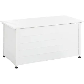 Beliani Auflagenbox 123 x 60 x 60 cm Weiß