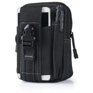 Kleine taktische Tasche - bauchtasche herren - schwarz CY-WB00 - Schwarz