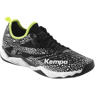 Kempa Herren Handballschuhe WING LITE 2.0 200852012 45.5 - Schwarz/Fluo Gelb - 45.5