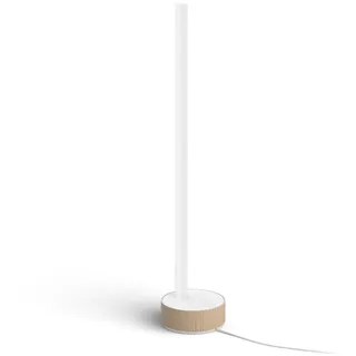 Philips HUE Led-Tischleuchte , Braun , Holz , G , 55.3 cm , Lampen & Leuchten, Innenbeleuchtung, Tischlampen