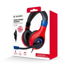 Bild Stereo-Gaming-Headset V1 blau/dunkelrot