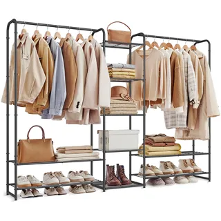Songmics Garderobenständer LGR463B01 Mattschwarz