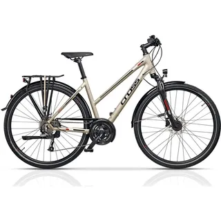 95 CROSS Trekkingbike  TRAVEL LADY 28 Zoll - Grau