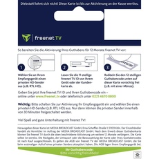 Freenet Guthabenkarte 12 Monate, TV Receiver