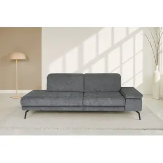 die planbar Recamiere Polyester grau