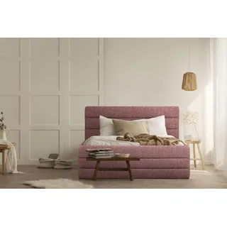 OTTO products Polsterbett »Merrit« Quernaht im Kopf- und Fußteil, in 5 Breiten, auch in 220 cm Länge