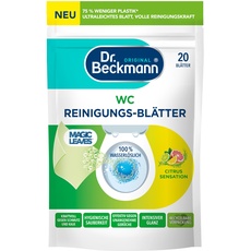 Dr. Beckmann WC Reinigungs-Blätter CITRUS SENSATION | 20 Blätter