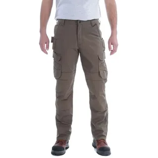 CARHARTT Steel Relaxed Fit Cargohose Dunkelgrau W30 L32