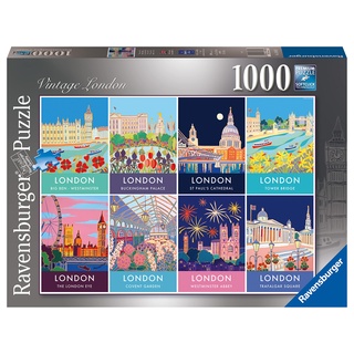 Ravensburger Puzzle Londýn ve vintage stylu 1000 dílk