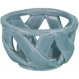 Villa d'Este Home Tivoli 1996 Set 4 Mehrzweckkorb aus Keramik, Indigo, 4 Töne