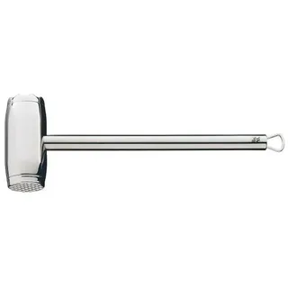 WMF Fleischklopfer , Edelstahlfarben , Metall , 40 cm , Aufhängeöse , Küchenzubehör, Küchenhelfer, Küchenutensilien